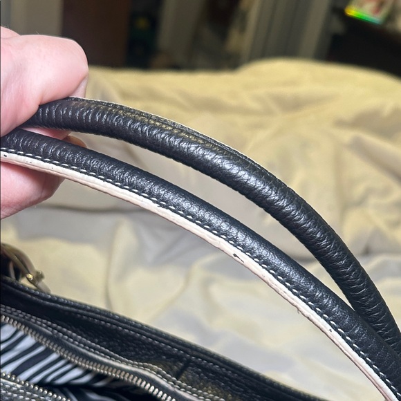 Y2K Maxximum brand black leather handbag - Picture 8 of 10